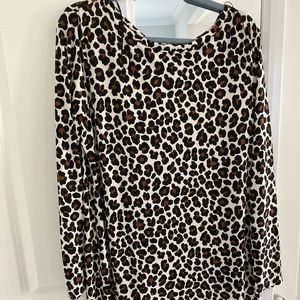 Michael Kors Leopard Print Dress Size XXL